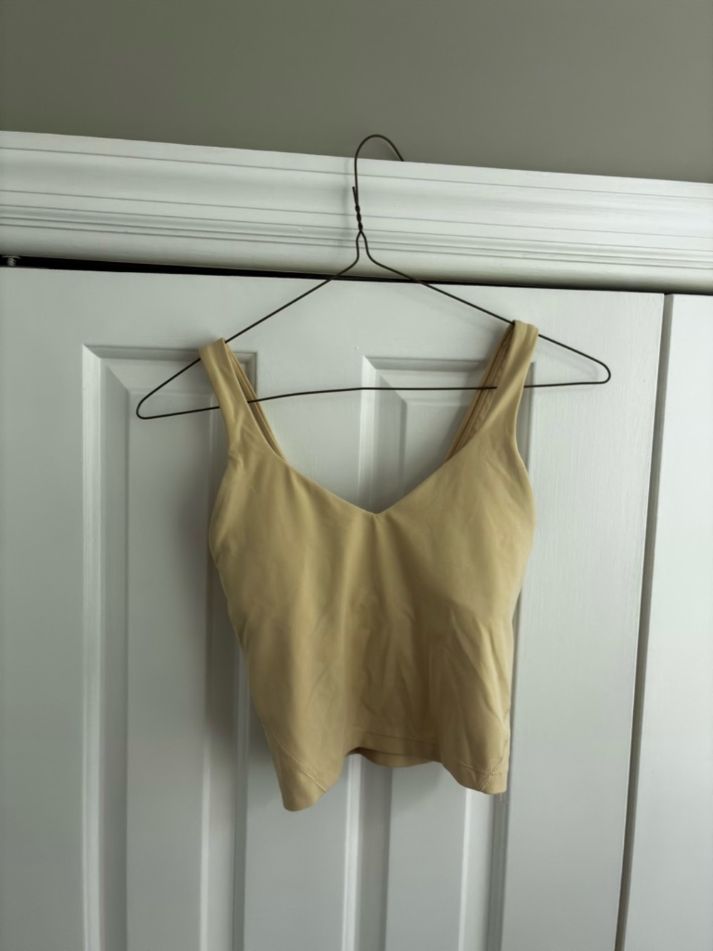 lululemon Align tank Soft V-Neck Tank Top in Light Cream